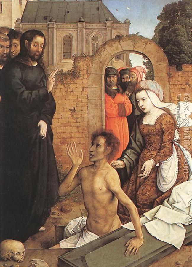 Juan De Flandes : The Raising of Lazarus